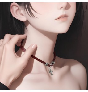 MizzZee - Pleasure Bondage Collar Restraint Set SM (Type F)